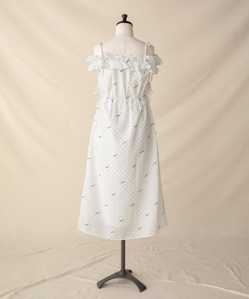 Off-Shoulder Long One Piece/オフショルロングワンピース