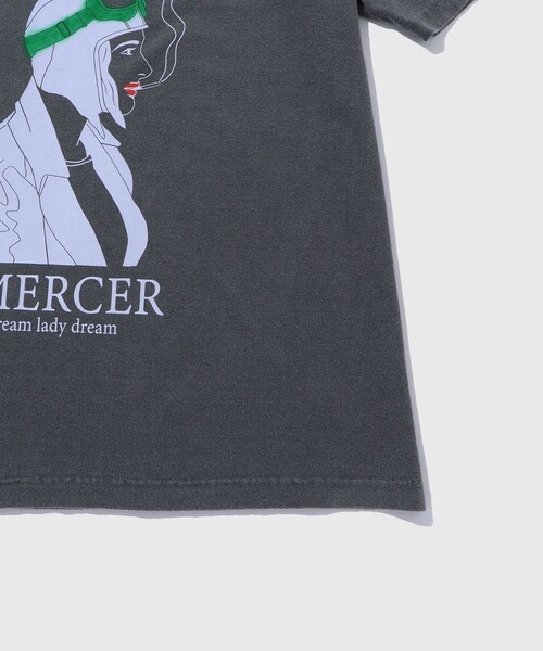 jj mercer(ジェイジェイマーサー)の「《別注》【J.J Mercer/ジェイジェイ マーサー】SMOKING LADY(Tシャツ/カットソー・メンズ・スミクロ/ホワイト・M/L)」の5枚目の写真