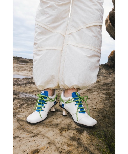 TWIST LACE BELTED SNEAKERS（スニーカー）｜OMMO（オーエムエムオー