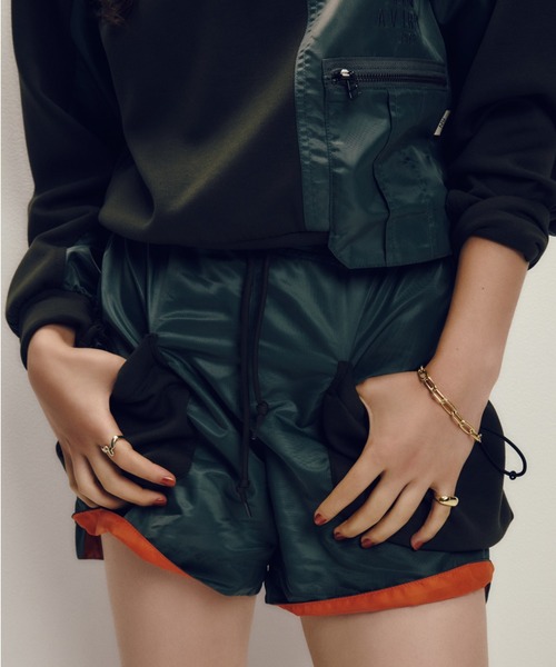 NYLON COMBI SHORT PANTS/ナイロンコンビショートパンツ