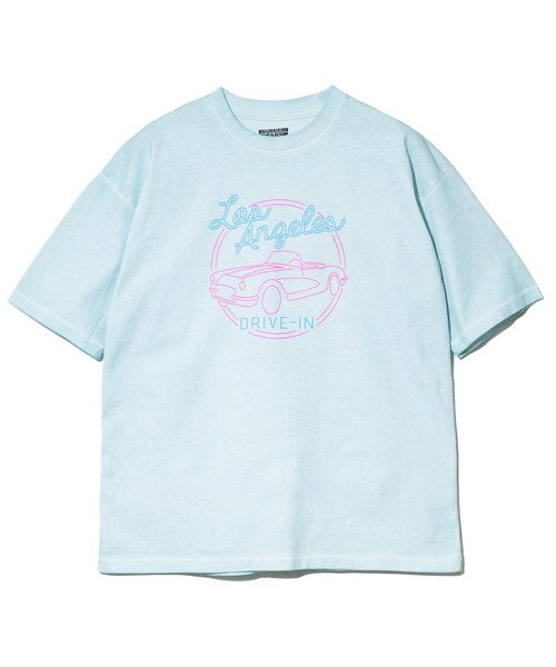 SCREEN STARS（スクリーンスターズ）の「SCREEN STARS/スクリーンスターズ　ダート加工 S/S TEE（Tシャツ/カットソー・メンズ・ブルー/ミント/サーモンピンク/イエロー・LARGE/X-LARGE/MEDIUM）」の2枚目の写真