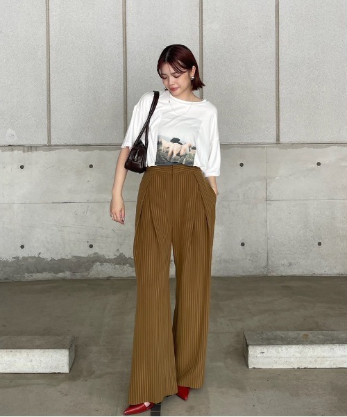 セール】Silvia Conde Olivan×Ameri OVERSIZE TEE（Tシャツ/カットソー