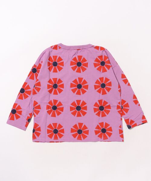BOBO CHOSES（ボボショーズ）の「Kaleidoscope all over T-shirt（Tシャツ/カットソー・キッズ・パープル・4-5YEAR/6-7YEAR/2-3YEAR/8-9y/10-11y/12-13y）」の4枚目の写真