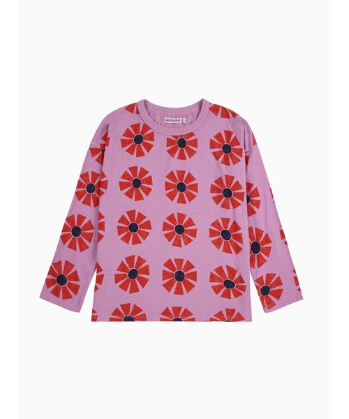 BOBO CHOSES（ボボショーズ）の「Kaleidoscope all over T-shirt（Tシャツ/カットソー・キッズ・パープル・4-5YEAR/6-7YEAR/2-3YEAR/8-9y/10-11y/12-13y）」の2枚目の写真