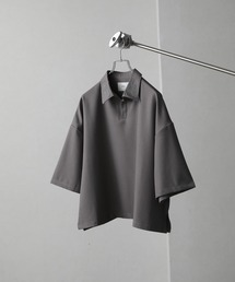 【welise/ウェライズ】Flower "Embroidery"ショートスキッパーシャツ