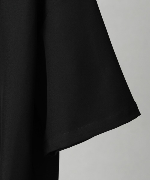 welise（ウェライズ）の「【welise/ウェライズ】Flower "Embroidery"ショートスキッパーシャツ（シャツ/ブラウス・メンズ・ホワイト/ブラック/グレー・S/M/L）」の22枚目の写真
