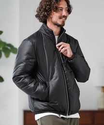 mj10906-Stand Collar Thinsulate Padded Blouson シンサレートブルゾン