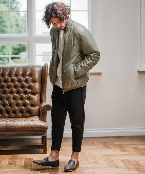 Magine(マージン)の「mj10906-Stand Collar Thinsulate Padded Blouson シンサレートブルゾン(ブルゾン・メンズ・チャコール/ブラック/オリーブ・48/46/44)」の6枚目の写真
