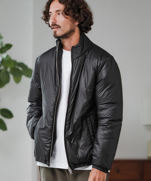 Magine(マージン)の「mj10906-Stand Collar Thinsulate Padded Blouson シンサレートブルゾン(ブルゾン・メンズ・チャコール/ブラック/オリーブ・48/46/44)」の5枚目の写真