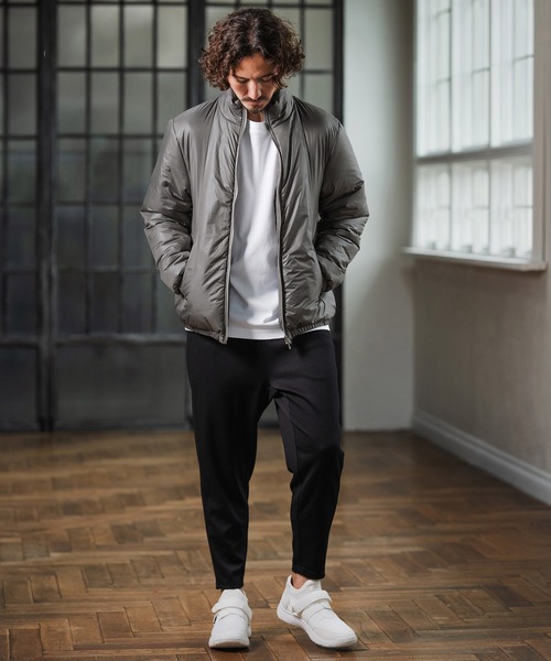 Magine(マージン)の「mj10906-Stand Collar Thinsulate Padded Blouson シンサレートブルゾン(ブルゾン・メンズ・チャコール/ブラック/オリーブ・48/46/44)」の22枚目の写真