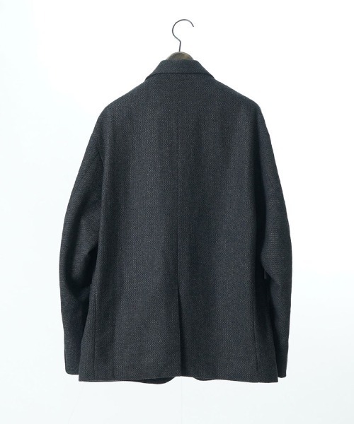 EGO TRIPPING(エゴトリッピング)の「mj10952-EGO×PROPA LOUNGECUT JACKET テーラードジャケット(テーラードジャケット・メンズ・チャコールグレー×ブラック・46/48)」の10枚目の写真
