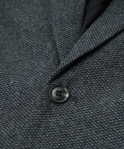 EGO TRIPPING(エゴトリッピング)の「mj10952-EGO×PROPA LOUNGECUT JACKET テーラードジャケット(テーラードジャケット・メンズ・チャコールグレー×ブラック・46/48)」の8枚目の写真