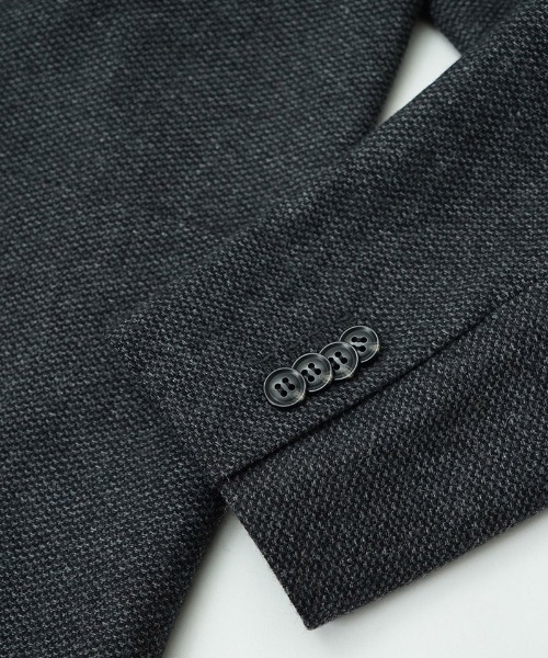 EGO TRIPPING(エゴトリッピング)の「mj10952-EGO×PROPA LOUNGECUT JACKET テーラードジャケット(テーラードジャケット・メンズ・チャコールグレー×ブラック・46/48)」の4枚目の写真