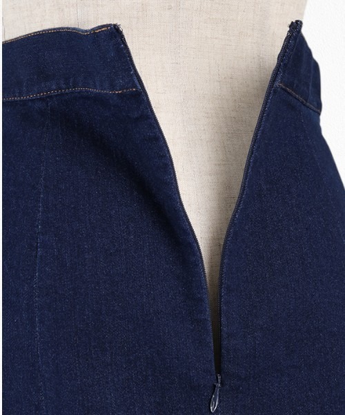 nissen（ニッセン）の「マーメイドデニムスカート（デニムスカート・レディース・ワンウォッシュ・マルチサイズ）」の5枚目の写真