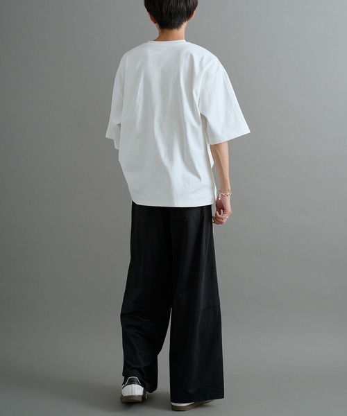 CRAFT STANDARD BOUTIQUE（クラフトスタンダードブティック）の「接触冷感/UVカット/吸水速乾 ハニカムメッシュフォトTEE 3【ユニセックス】（Tシャツ/カットソー・レディース・ブラック/オフホワイト・S/M/L）」の22枚目の写真