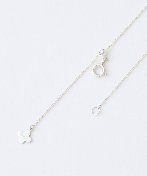Whim Gazette Hoaw. フラワーチェーンネックレス シルバー Whim Gazette（ウィムガゼット）の「【Hoaw.】Flower Chain ネックレス