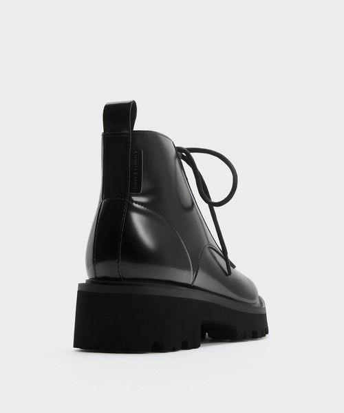 リジッドソール コンバットブーツ（ブーツ）｜CHARLES & KEITH