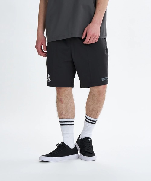ELEMENT(エレメント)の「ELEMENT メンズ TREE SHORTS ショートパンツ 【2025年秋冬モデル】/エレメント水陸両用速乾UVケアウエストゴムストレッチバギーショーツ(水着)(その他パンツ・メンズ・ブラック/ホワイト/グレー・X-LARGE/LARGE/MEDIUM)」の1枚目の写真