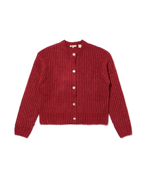 Levi's（リーバイス）の「Levi's/リーバイス ルナシェルボタン カーディガン（カーディガン/ボレロ・レディース・レッド・XS/M/S）」の3枚目の写真