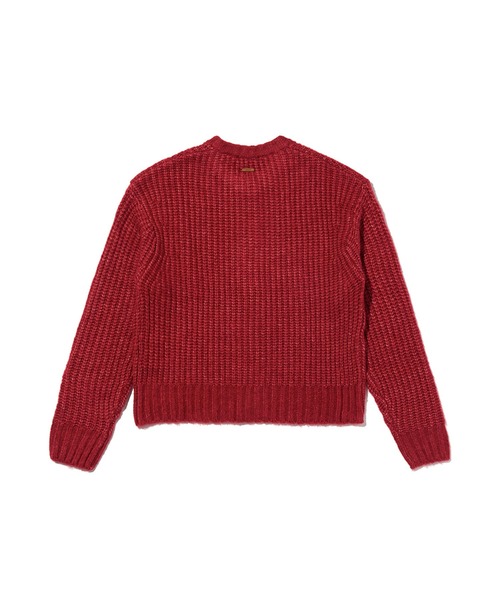 Levi's（リーバイス）の「Levi's/リーバイス ルナシェルボタン カーディガン（カーディガン/ボレロ・レディース・レッド・XS/M/S）」の4枚目の写真