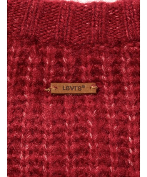 Levi's（リーバイス）の「Levi's/リーバイス ルナシェルボタン カーディガン（カーディガン/ボレロ・レディース・レッド・XS/M/S）」の8枚目の写真