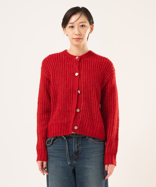 Levi's（リーバイス）の「Levi's/リーバイス ルナシェルボタン カーディガン（カーディガン/ボレロ・レディース・レッド・XS/M/S）」の14枚目の写真