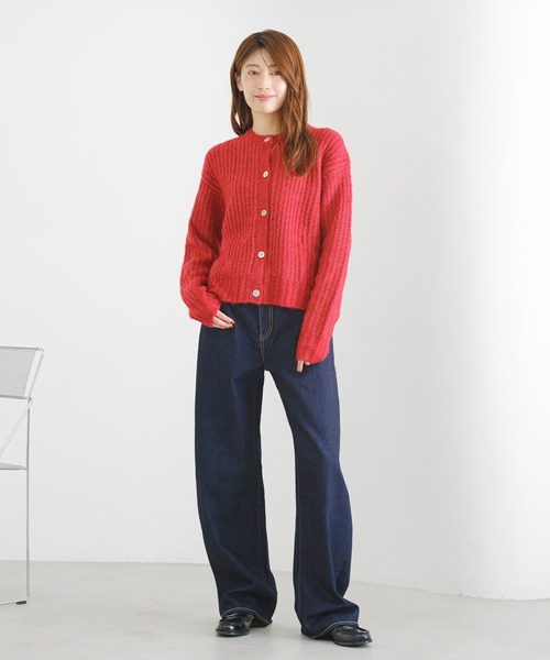 Levi's（リーバイス）の「Levi's/リーバイス ルナシェルボタン カーディガン（カーディガン/ボレロ・レディース・レッド・XS/M/S）」の11枚目の写真