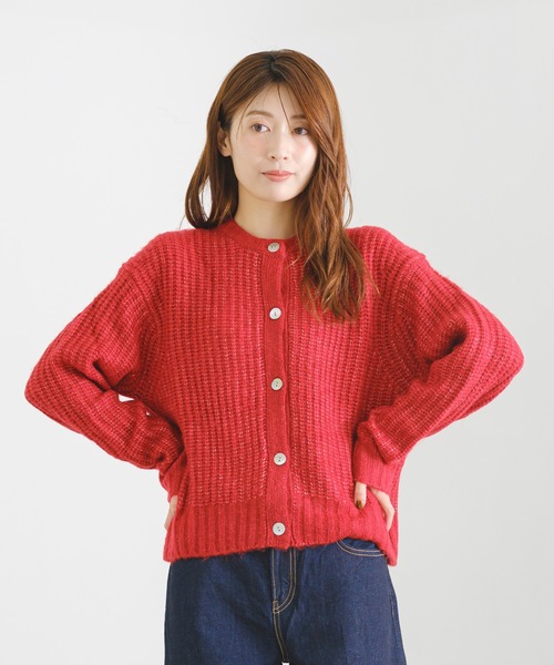 Levi's（リーバイス）の「Levi's/リーバイス ルナシェルボタン カーディガン（カーディガン/ボレロ・レディース・レッド・XS/M/S）」の10枚目の写真