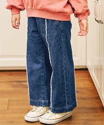 F.O.KIDS | 【ジュニア対応】Girls　ワイドデニムパンツ(デニムパンツ)