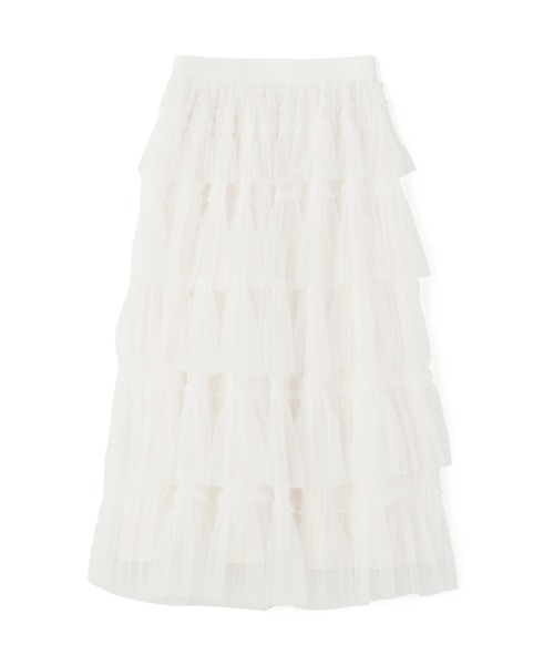 セール】◇フリルテープティアードスカート（スカート）｜JILL by JILL