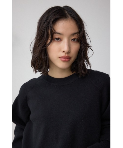AZUL by moussy（アズールバイマウジー）の「ボリュームスリーブニット（ニット/セーター・レディース・アイボリー/ブラック/ダークグリーン/バーガンディー・FREE）」の17枚目の写真
