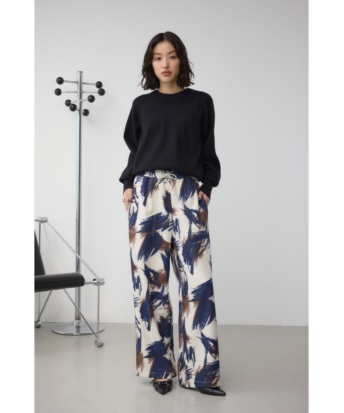 AZUL by moussy（アズールバイマウジー）の「ボリュームスリーブニット（ニット/セーター・レディース・アイボリー/ブラック/ダークグリーン/バーガンディー・FREE）」の19枚目の写真