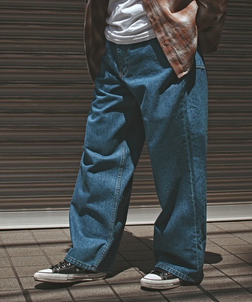 セール】NEO BLUE / ネオブルー Tinted Charcoal Mud Wash Super Baggy