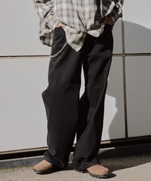 NEO BLUE / ネオブルー Tinted Charcoal Mud Wash Super Baggy Jeans デニムパンツ
