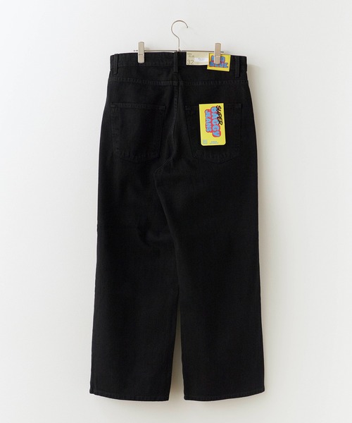 ROOPTOKYO(ループトウキョウ)の「NEO BLUE / ネオブルー Tinted Charcoal Mud Wash Super Baggy Jeans デニムパンツ(デニムパンツ・メンズ・ブラック/ブルー系その他/ブルー/ブラック系その他・30inch/36inch/34inch/32inch)」の8枚目の写真