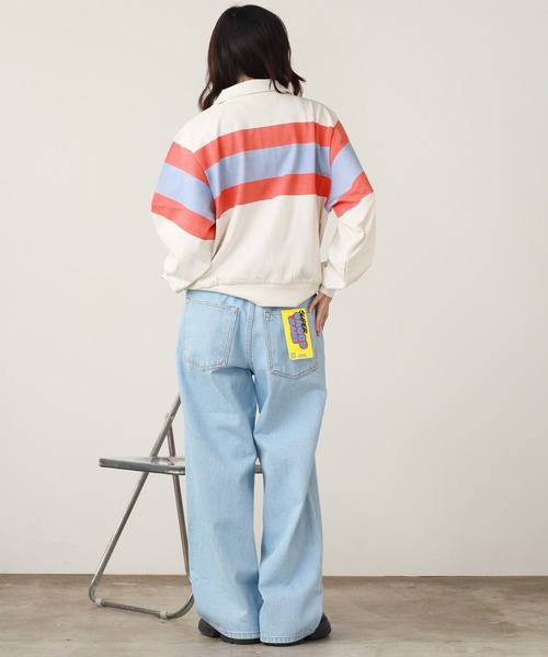 ROOPTOKYO(ループトウキョウ)の「NEO BLUE / ネオブルー Tinted Charcoal Mud Wash Super Baggy Jeans デニムパンツ(デニムパンツ・メンズ・ブラック/ブルー系その他/ブルー/ブラック系その他・30inch/36inch/34inch/32inch)」の21枚目の写真