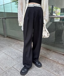 アメリヴィンテージ ワイドパンツ Ameri（アメリ）の「WIDE CHEMICAL DENIM PANTS（デニムパンツ