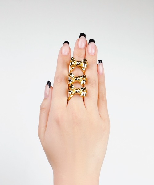 ミニリボンアーマーリング/25-26AW/レディース（リング）｜LOVE BY