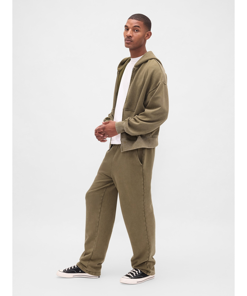 GAP(ギャップ)の「ヘビーウェイト リラックス スウェットパンツ(スウェットパンツ・メンズ・ライトグレー/ネイビー/ダークブラウン/カーキ/ダークグリーン・XS/S/M/L/XL)」の13枚目の写真
