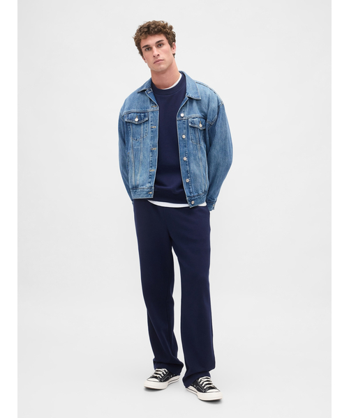 GAP(ギャップ)の「ヘビーウェイト リラックス スウェットパンツ(スウェットパンツ・メンズ・ライトグレー/ネイビー/ダークブラウン/カーキ/ダークグリーン・XS/S/M/L/XL)」の14枚目の写真