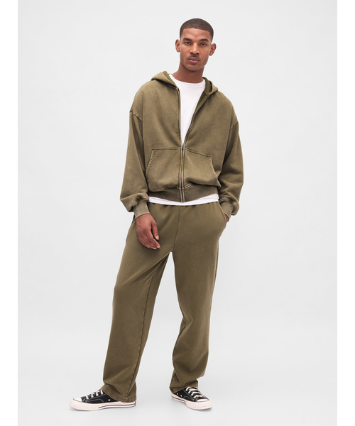GAP(ギャップ)の「ヘビーウェイト リラックス スウェットパンツ(スウェットパンツ・メンズ・ライトグレー/ネイビー/ダークブラウン/カーキ/ダークグリーン・XS/S/M/L/XL)」の6枚目の写真