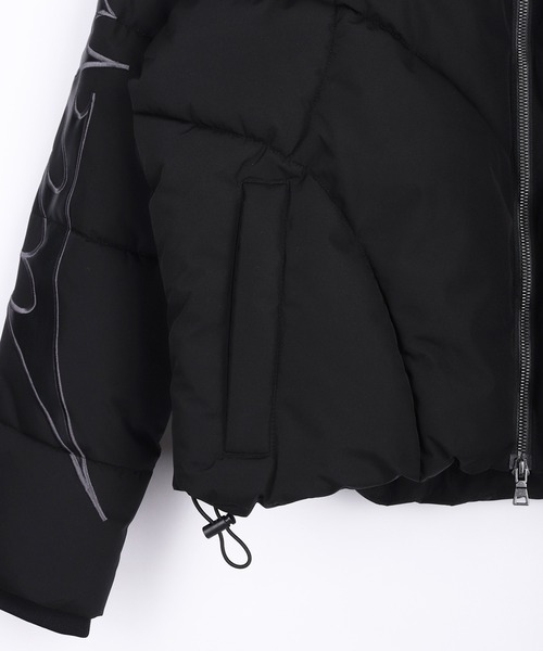 WESTSEA(ウエストシー)の「トライバル柄 ショート丈 パファーブルゾン(ブルゾン・メンズ・ブラック・L/M)」の13枚目の写真