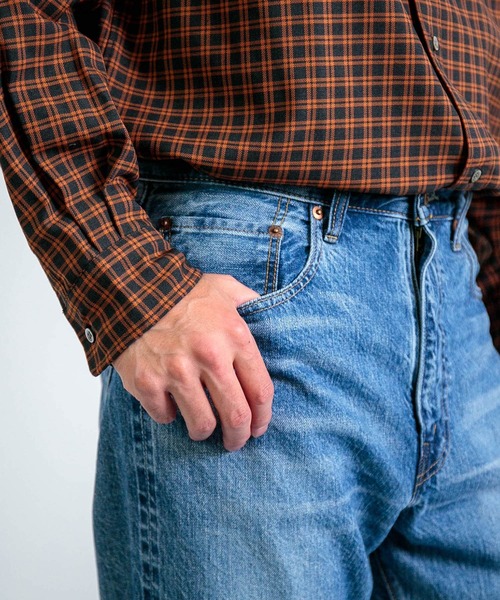 SPELLBOUND（スペルバウンド）の「[SPELLBOUND / スペルバウンド] 12ozセルヴィッジデニム 5Pレギュラーストレート（デニムパンツ・メンズ・ライトインディゴブルー・34inch/32inch/28inch/36inch/30inch）」の10枚目の写真