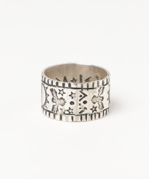 ERICKA NICOLAS BEGAY（エリッカ ニコラス ビゲイ）の「【ERICKA NICOLAS BEGAY】SILVER RING TURQUOISE（リング・メンズ・A/B・9/10.5）」の4枚目の写真