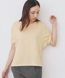 index | ドルマンショートトップス【洗濯機洗い可】(Tシャツ/カットソー)