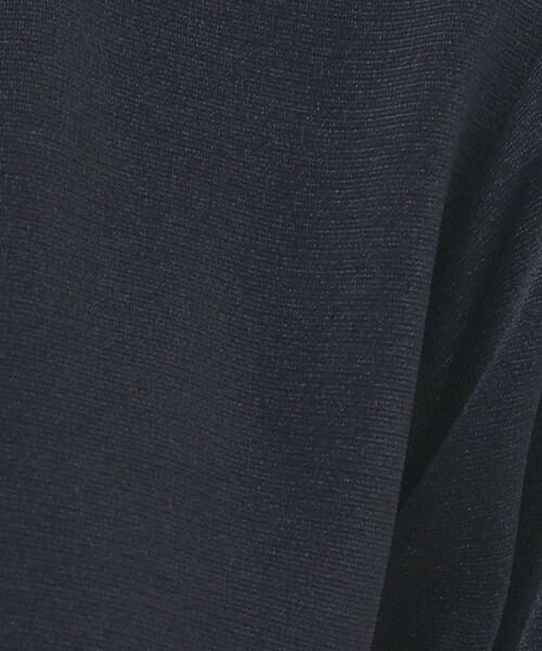 index(インデックス)の「ドルマンショートトップス【洗濯機洗い可】(Tシャツ/カットソー・レディース・ライトイエロー系/オフホワイト/ネイビー・00)」の11枚目の写真