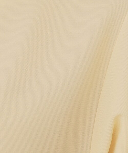 index(インデックス)の「ドルマンショートトップス【洗濯機洗い可】(Tシャツ/カットソー・レディース・ライトイエロー系/オフホワイト/ネイビー・00)」の15枚目の写真