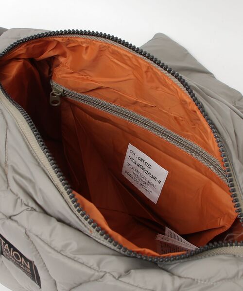 fridge(フリッジ)の「【TAION】タイオンMILITARY MESSENGER DOWN BAG-M<MILITARY/SOFT SHELL> TAION-MGBG01ALSML-M(ショルダーバッグ・メンズ・その他/ブラック/グリーン/ベージュ・ONESIZE)」の7枚目の写真