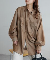 【WEB限定】アソート釦オーバーシャツ