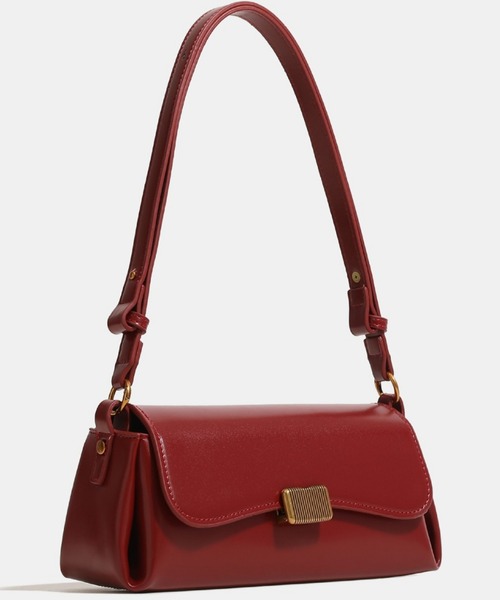 ANOTHER S（アナザーエス）の「ミニ ショルダー バッグ（ショルダーバッグ・レディース・ワインレッド/アイボリー/ブラック・FREE）」の3枚目の写真